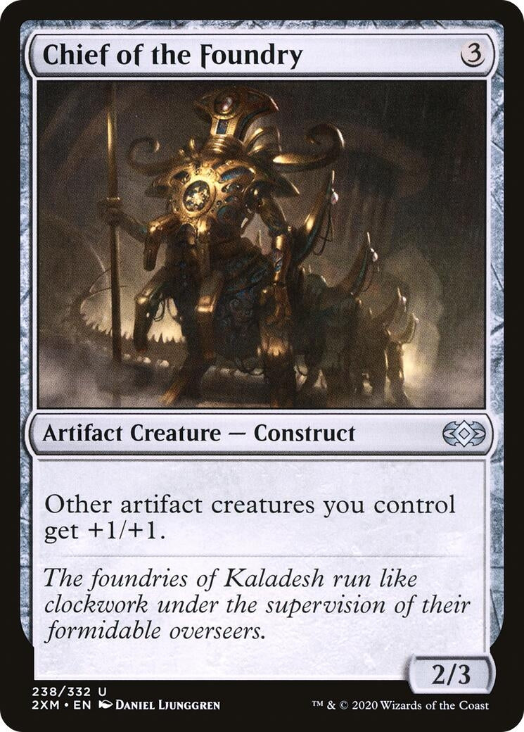 Image for Chief of the Foundry (238) [Double Masters] - Magic: The Gathering