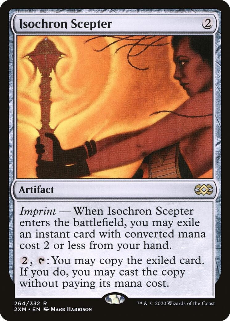 Image for Isochron Scepter (264) [Double Masters] - Magic: The Gathering