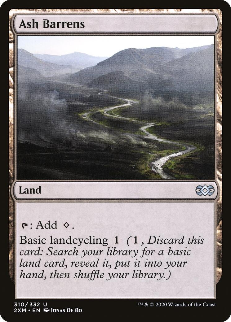 Image for Ash Barrens (310) [Double Masters] - Magic: The Gathering
