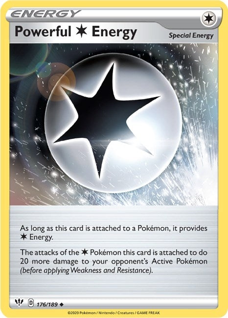 Image for Powerful C Energy (176/189) [SWSH03: Darkness Ablaze] - Pokemon