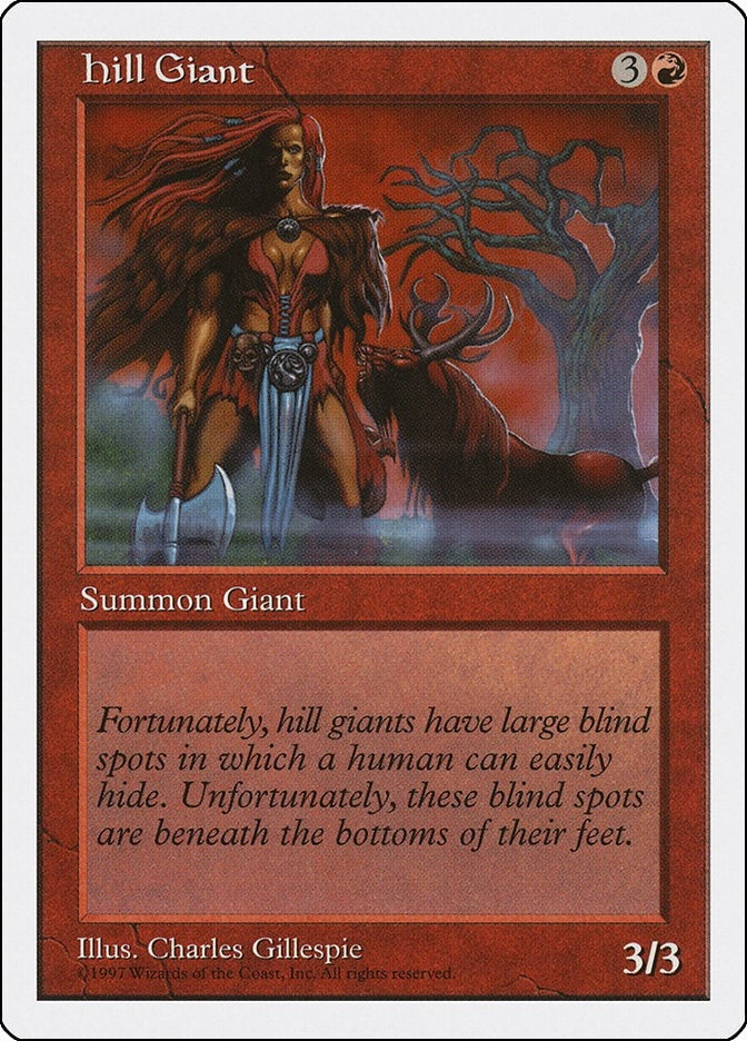 Image for Hill Giant [Fifth Edition] - Magic: The Gathering