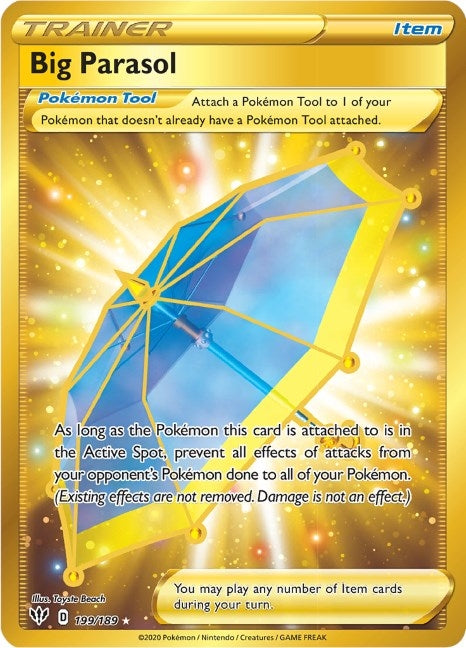 Image for Big Parasol (Secret) (199/189) [SWSH03: Darkness Ablaze] - Pokemon