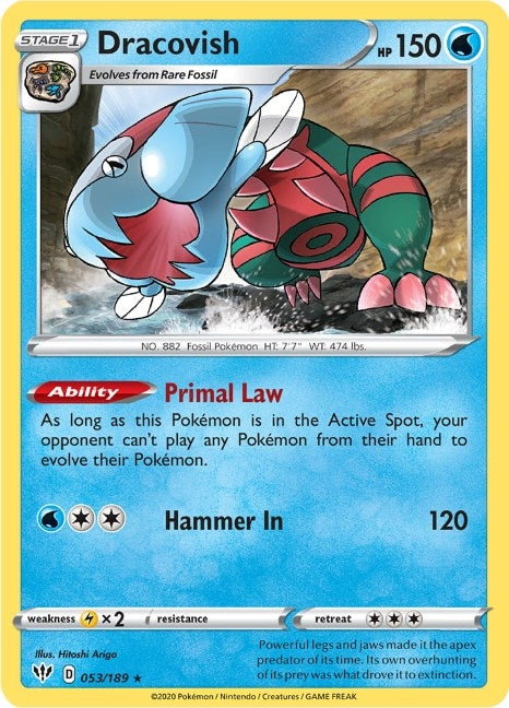 Dracovish (053/189) [SWSH03: Darkness Ablaze]