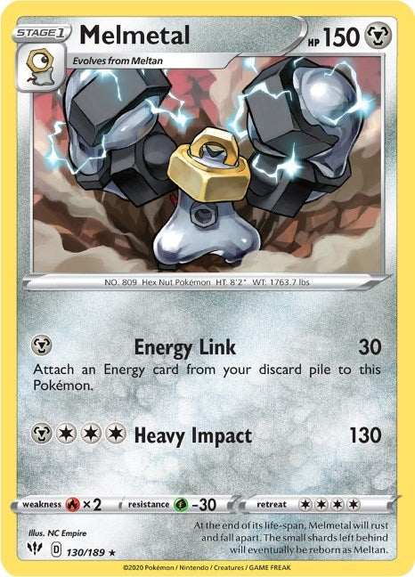 Image for Melmetal (130/189) [SWSH03: Darkness Ablaze] - Pokemon