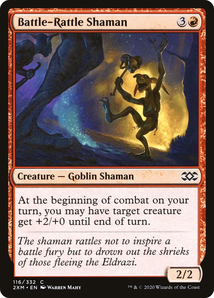 Image for Battle-Rattle Shaman (116) [Double Masters] - Magic: The Gathering