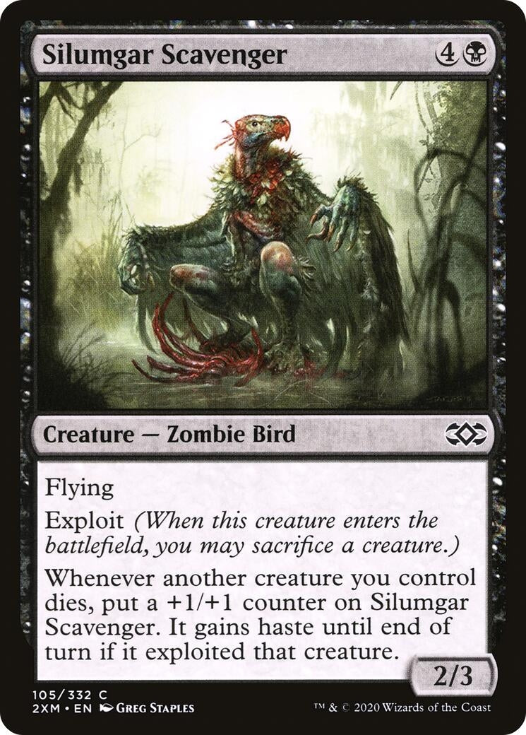 Image for Silumgar Scavenger (105) [Double Masters] - Magic: The Gathering