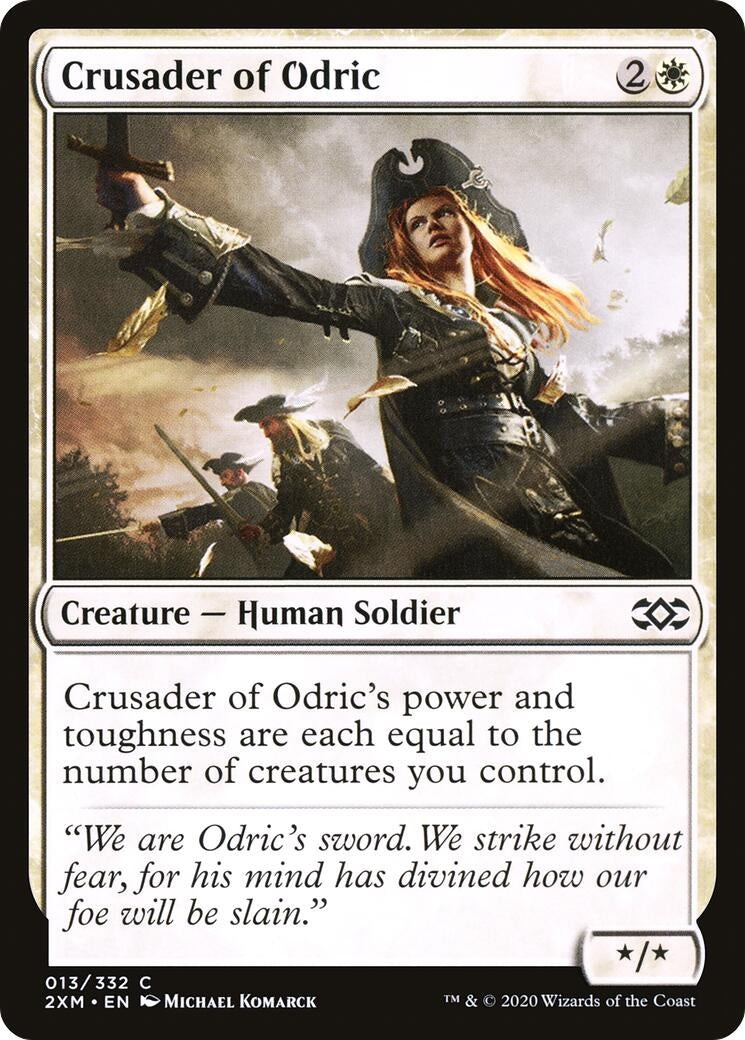 Image for Crusader of Odric (13) [Double Masters] - Magic: The Gathering