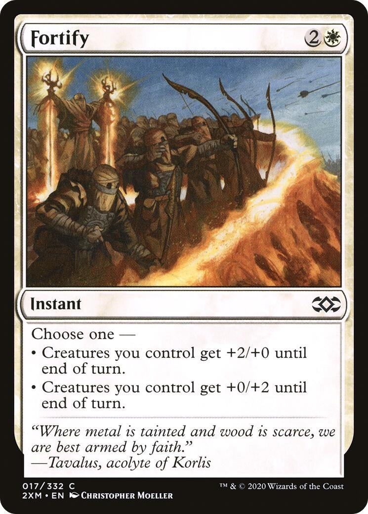 Image for Fortify (17) [Double Masters] - Magic: The Gathering