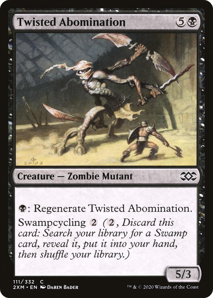 Image for Twisted Abomination (111) [Double Masters] - Magic: The Gathering