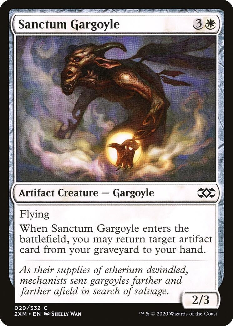 Image for Sanctum Gargoyle (29) [Double Masters] - Magic: The Gathering