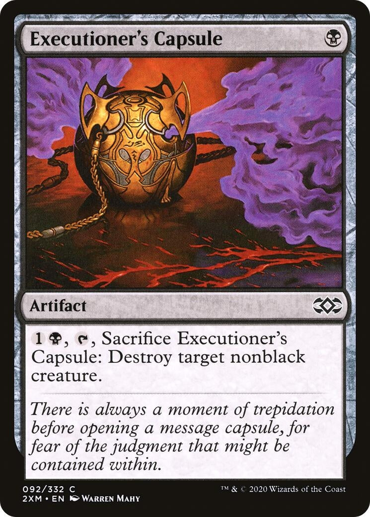 Image for Executioner's Capsule (92) [Double Masters] - Magic: The Gathering