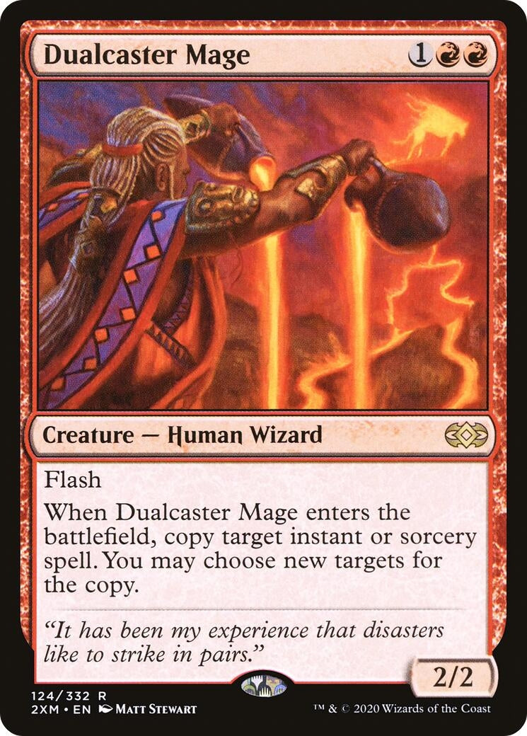 Image for Dualcaster Mage (124) [Double Masters] - Magic: The Gathering