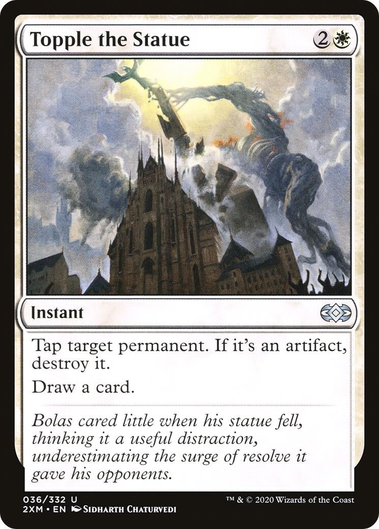 Image for Topple the Statue (36) [Double Masters] - Magic: The Gathering