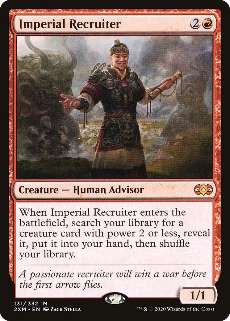 Image for Imperial Recruiter (131) [Double Masters] - Magic: The Gathering