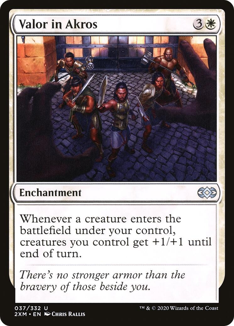 Image for Valor in Akros (37) [Double Masters] - Magic: The Gathering