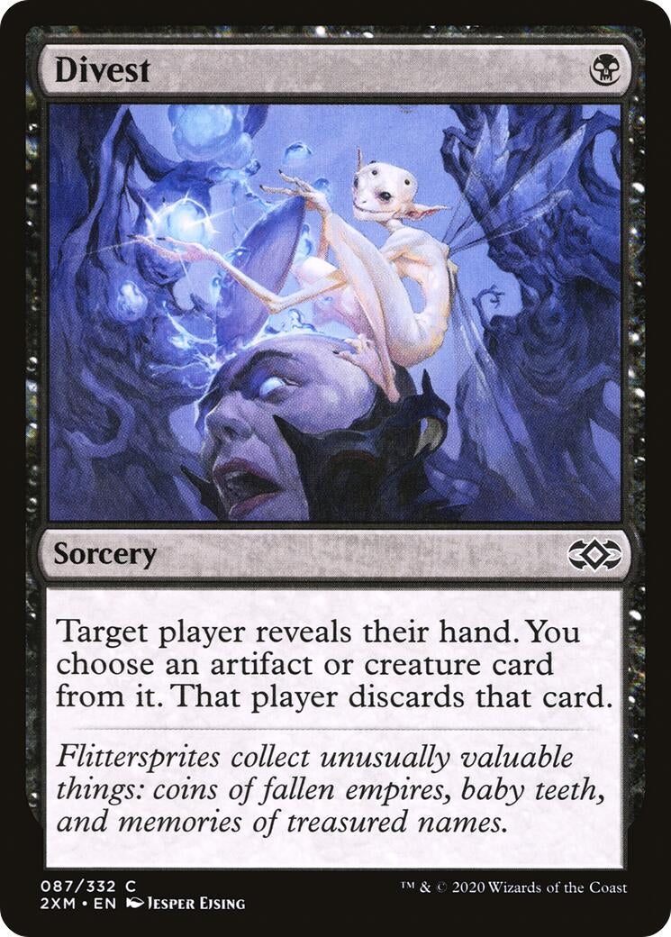 Image for Divest (87) [Double Masters] - Magic: The Gathering