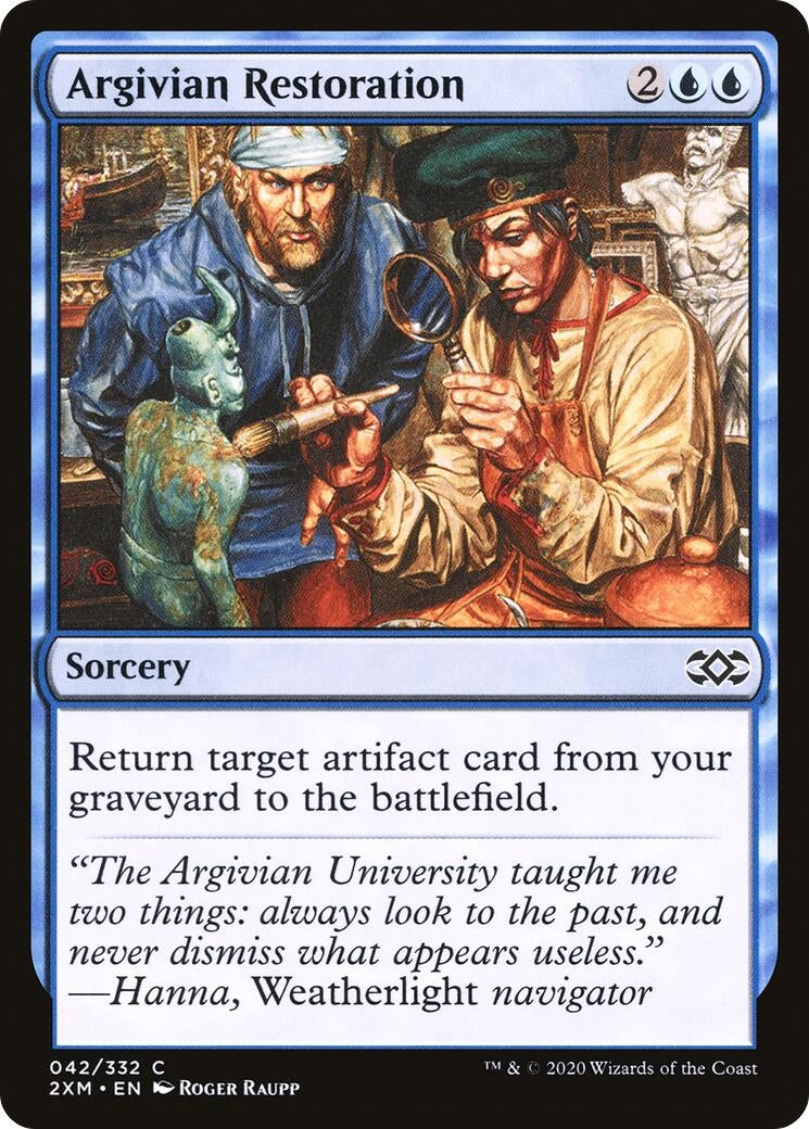Image for Argivian Restoration (42) [Double Masters] - Magic: The Gathering