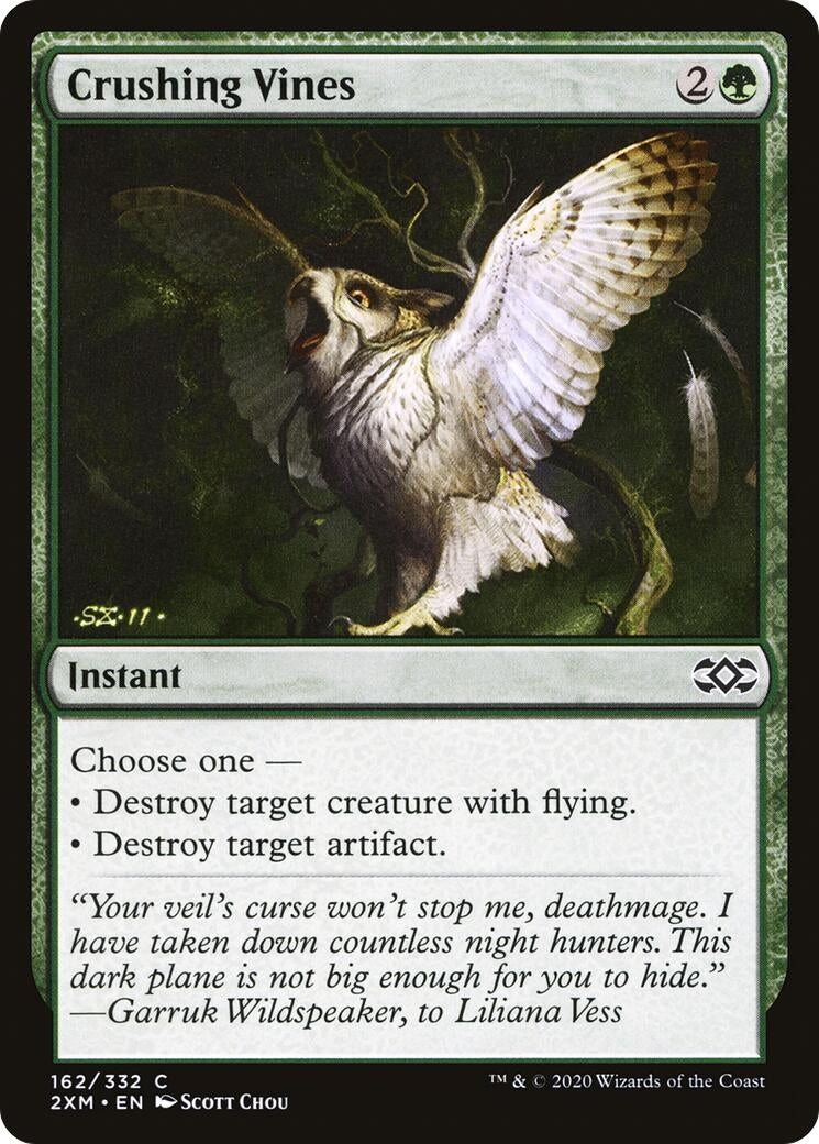 Image for Crushing Vines (162) [Double Masters] - Magic: The Gathering