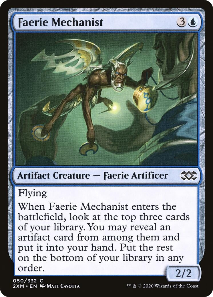 Image for Faerie Mechanist (50) [Double Masters] - Magic: The Gathering