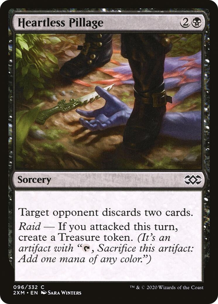 Image for Heartless Pillage (96) [Double Masters] - Magic: The Gathering