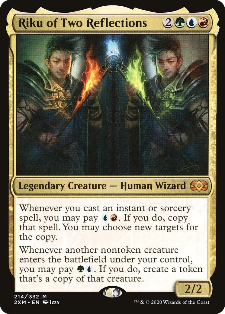 Image for Riku of Two Reflections (214) [Double Masters] - Magic: The Gathering