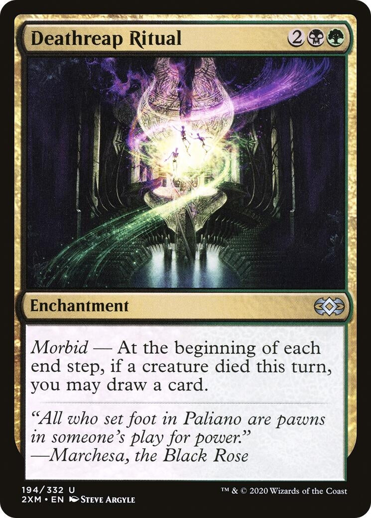 Image for Deathreap Ritual (194) [Double Masters] - Magic: The Gathering
