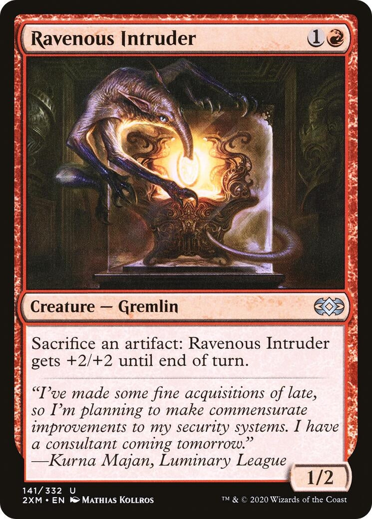 Image for Ravenous Intruder (141) [Double Masters] - Magic: The Gathering