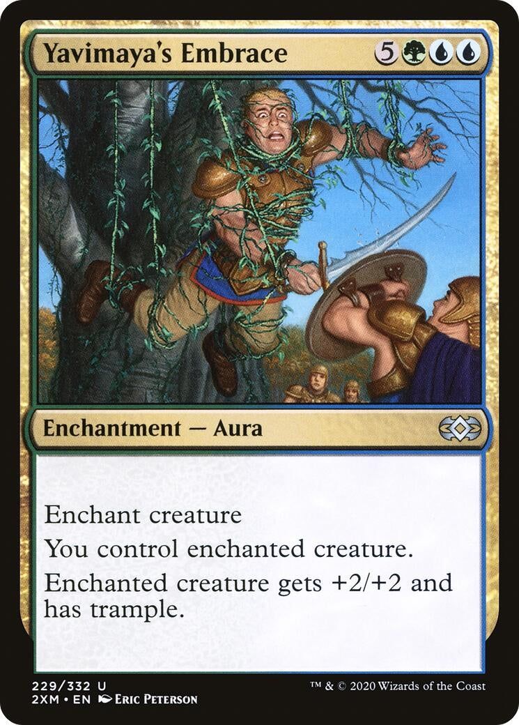 Image for Yavimaya's Embrace (229) [Double Masters] - Magic: The Gathering