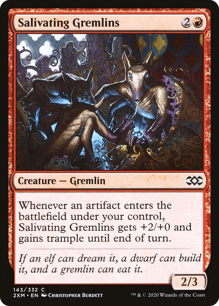 Image for Salivating Gremlins (143) [Double Masters] - Magic: The Gathering