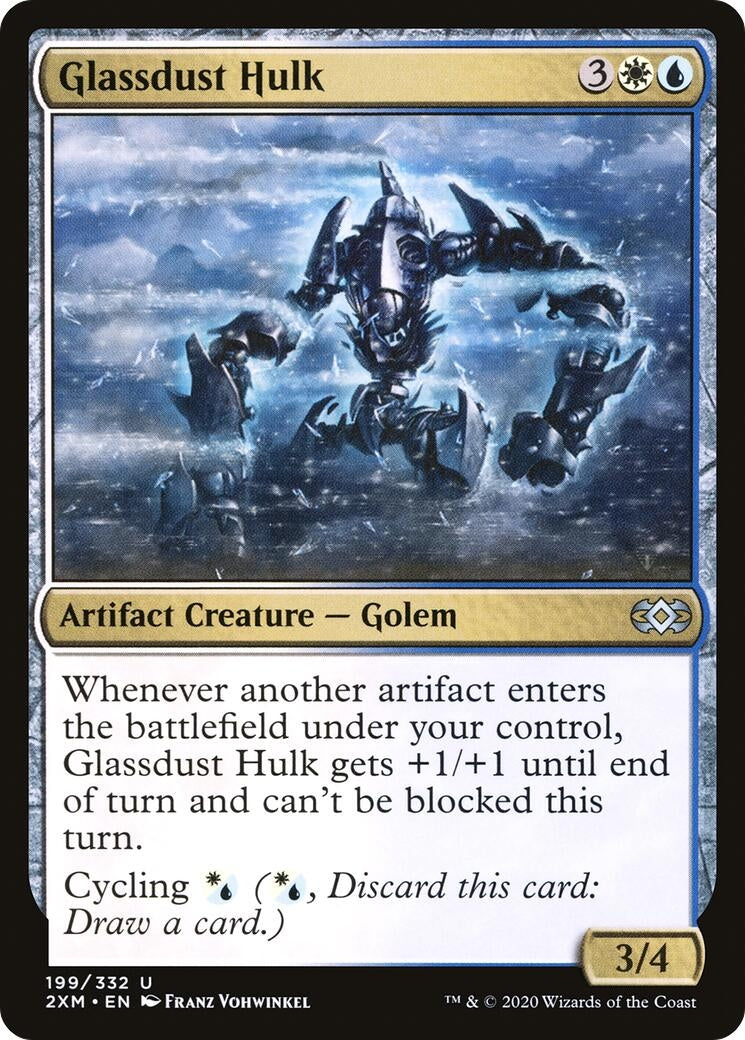 Image for Glassdust Hulk (199) [Double Masters] - Magic: The Gathering