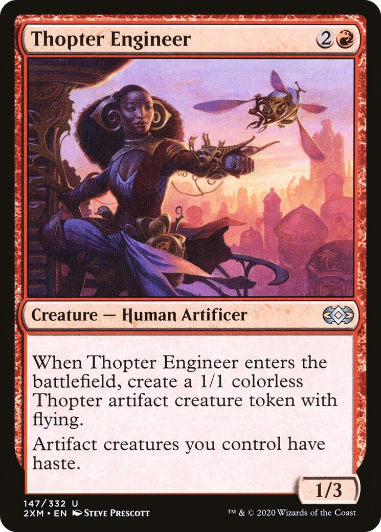 Image for Thopter Engineer (147) [Double Masters] - Magic: The Gathering
