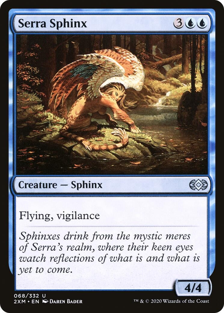 Image for Serra Sphinx (68) [Double Masters] - Magic: The Gathering