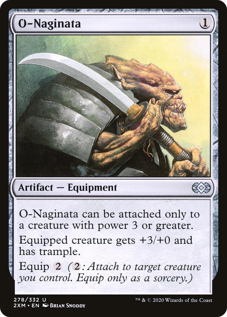 Image for O-Naginata (278) [Double Masters] - Magic: The Gathering
