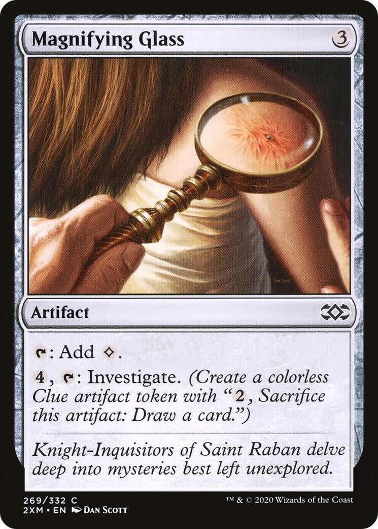 Image for Magnifying Glass (269) [Double Masters] - Magic: The Gathering