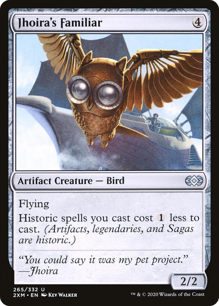 Image for Jhoira's Familiar (265) [Double Masters] - Magic: The Gathering