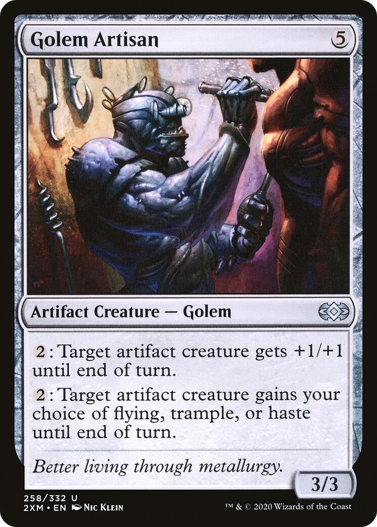 Image for Golem Artisan (258) [Double Masters] - Magic: The Gathering