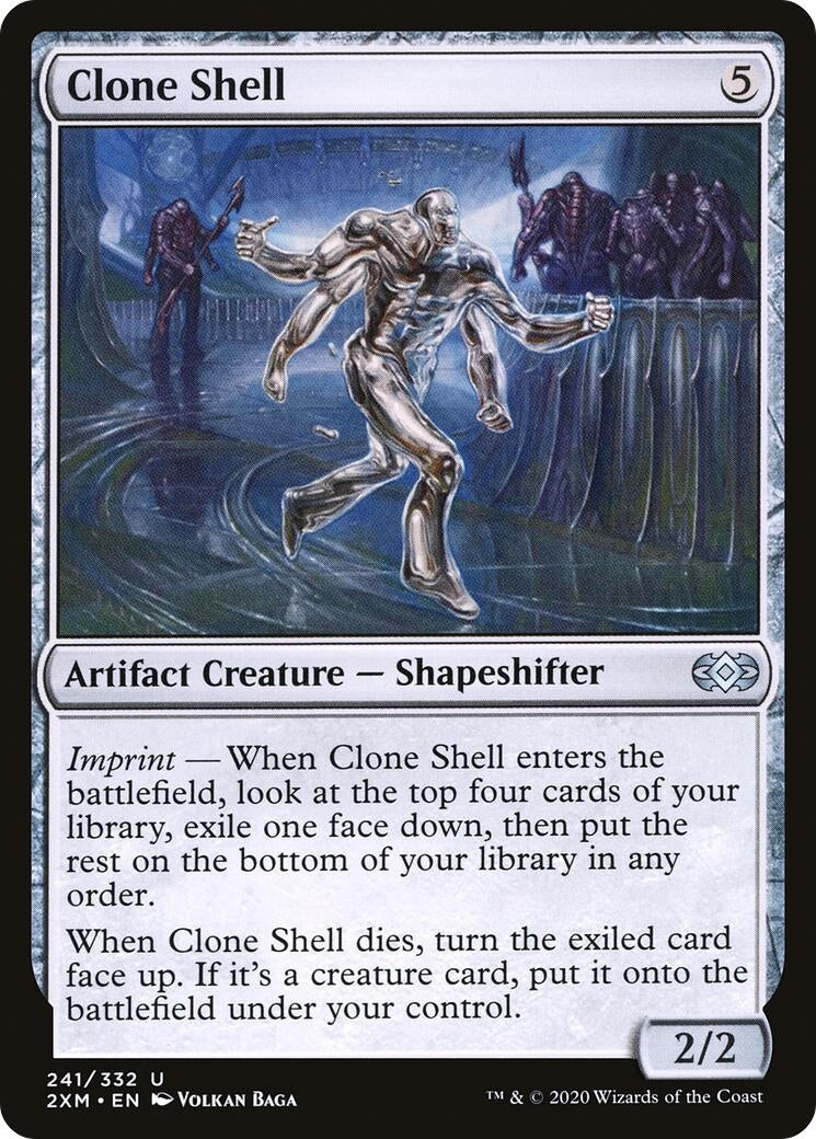 Image for Clone Shell (241) [Double Masters] - Magic: The Gathering