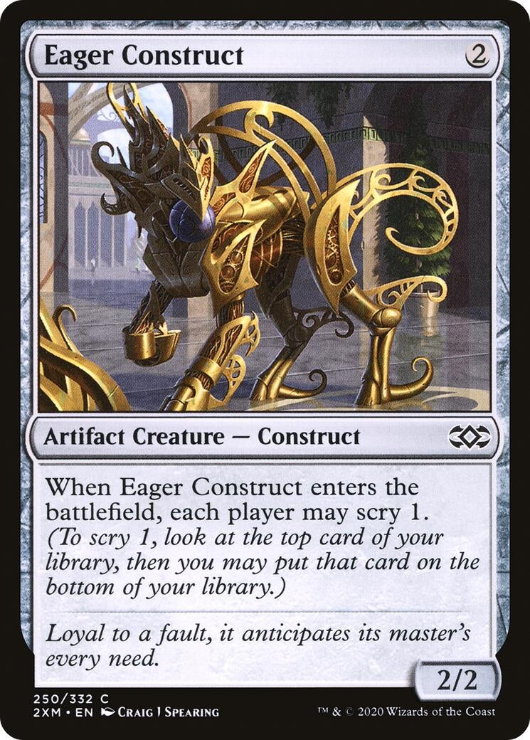Image for Eager Construct (250) [Double Masters] - Magic: The Gathering