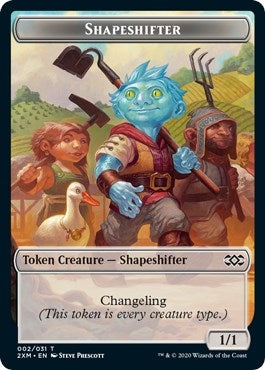 Image for Shapeshifter Token (2) [Double Masters] - Magic: The Gathering