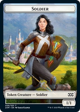 Image for Soldier Token (6) [Double Masters] - Magic: The Gathering