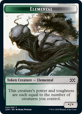 Image for Elemental Token (20) [Double Masters] - Magic: The Gathering