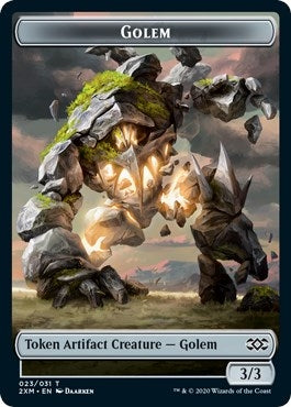 Image for Golem Token (23) [Double Masters] - Magic: The Gathering