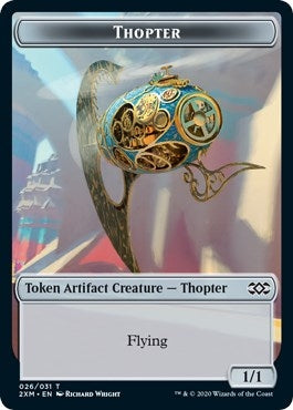 Image for Thopter (026) Token (26) [Double Masters] - Magic: The Gathering