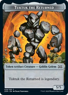 Image for Tuktuk the Returned Token (28) [Double Masters] - Magic: The Gathering