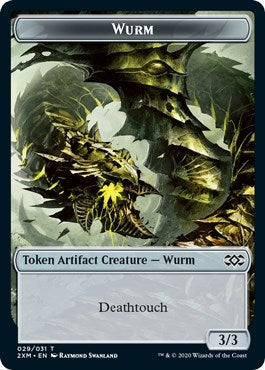 Image for Wurm (029) Token (29) [Double Masters] - Magic: The Gathering