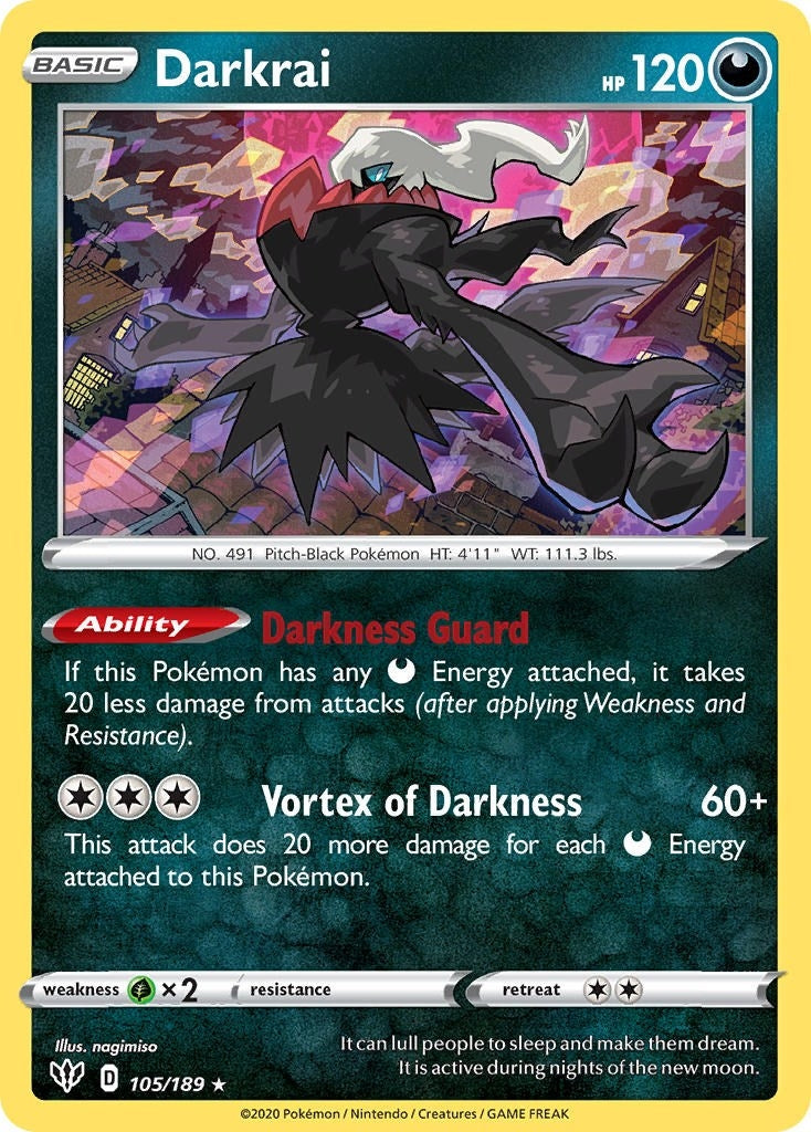 Image for Darkrai (105/189) [Deck Exclusives] - Pokemon