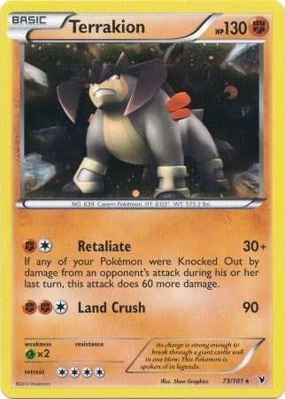 Image for Terrakion - 73/101 (Cosmos Holo) (073/101) [Blister Exclusives] - Pokemon