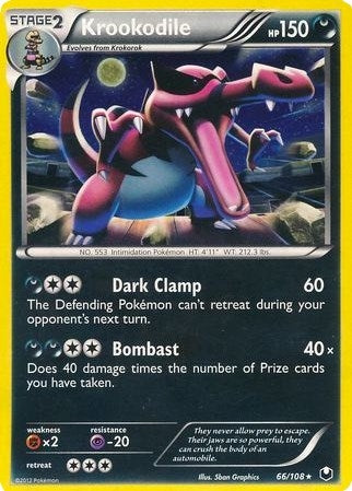 Image for Krookodile - 66/108 (Cosmos Holo) (066/108) [Blister Exclusives] - Pokemon