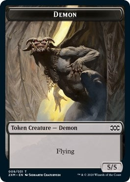 Image for Demon // Marit Lage Double-Sided Token (9 // 11) [Double Masters] - Magic: The Gathering