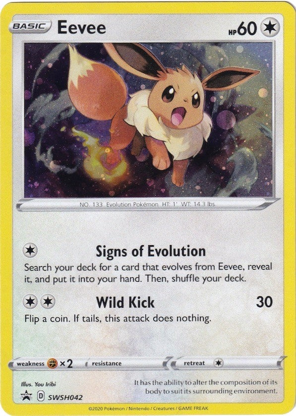 Image for Eevee - SWSH042 (SWSH042) [SWSH: Sword & Shield Promo Cards] - Pokemon